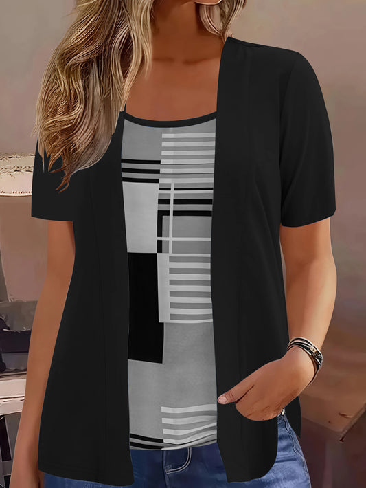 Plus Size Womens Summer Casual Top