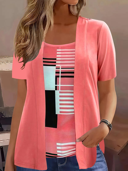 Plus Size Womens Summer Casual Top