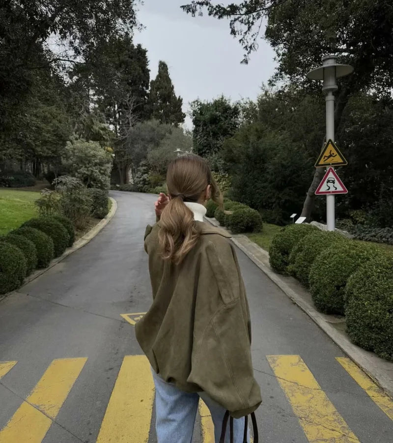 New spring women's bomber jacket