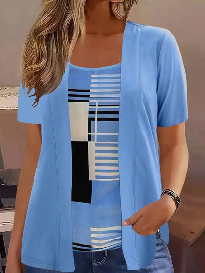 Plus Size Womens Summer Casual Top