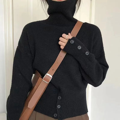 Fall winter turtleneck sweater