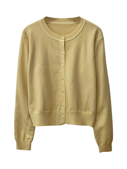 Women's long-sleeved cardigan