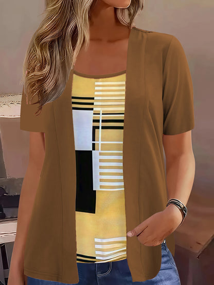 Plus Size Womens Summer Casual Top